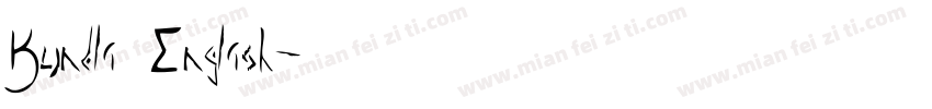 Kundli English字体转换